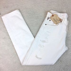 Denim /& Supply Ralph Lauren Men/'s Straight-Leg Coolidge White Jeans